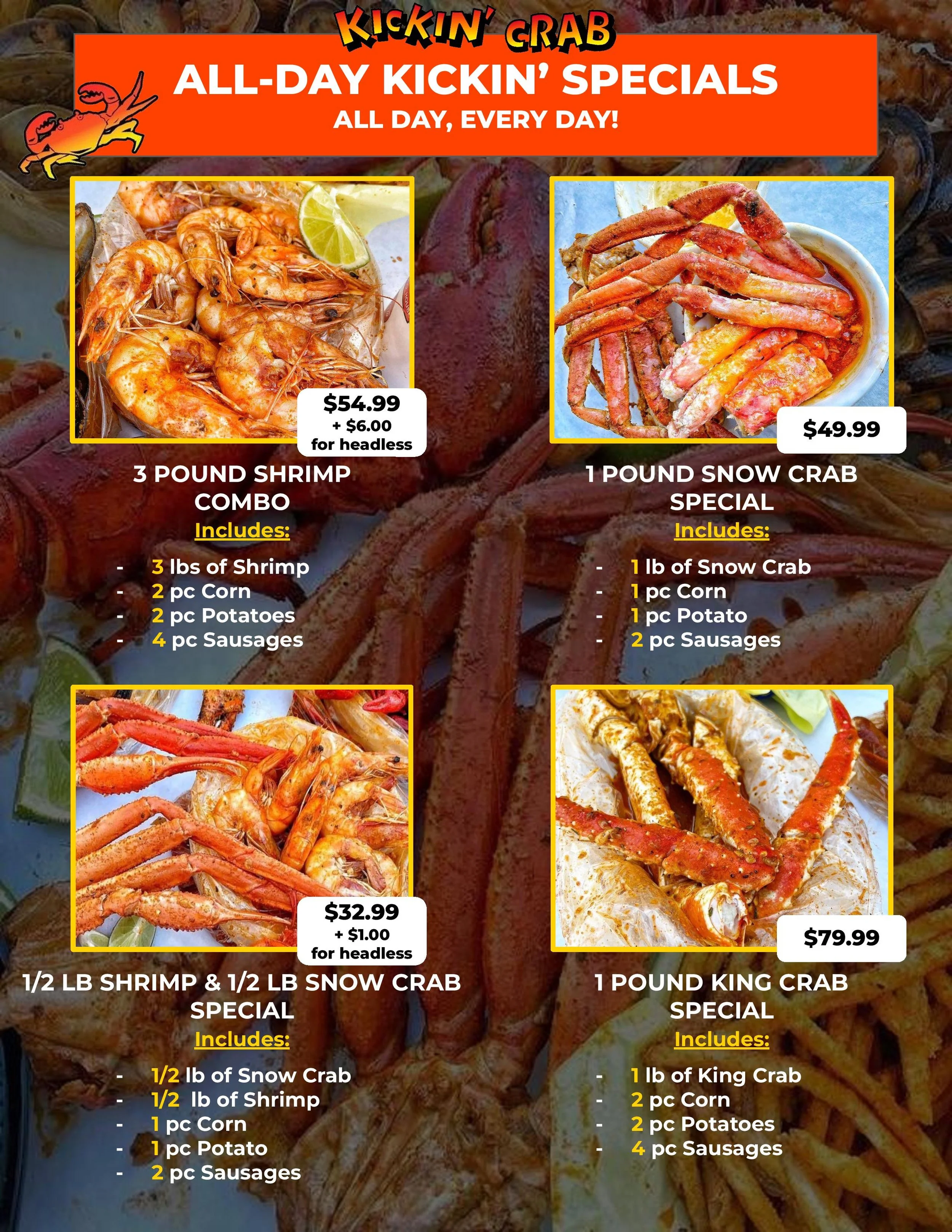 Hawaiian Gardens, CA — Menus